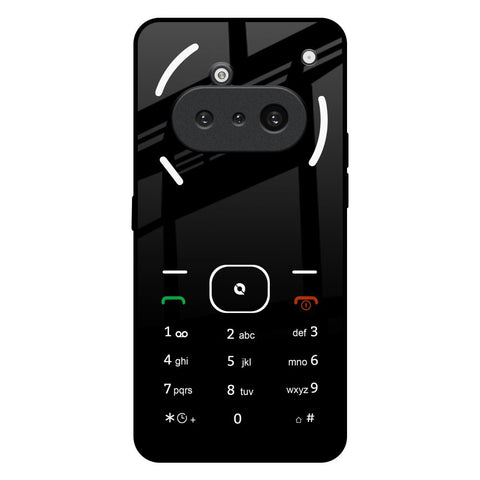 Classic Keypad Pattern Nothing Phone 3a Glass Back Cover Online