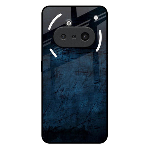 Dark Blue Grunge Nothing Phone 3a Glass Back Cover Online