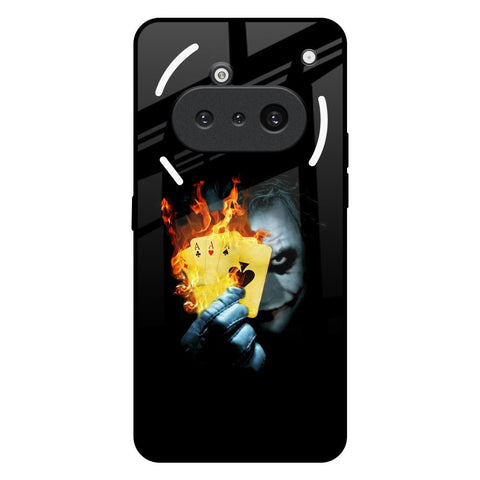 AAA Joker Nothing Phone 3a Glass Back Cover Online