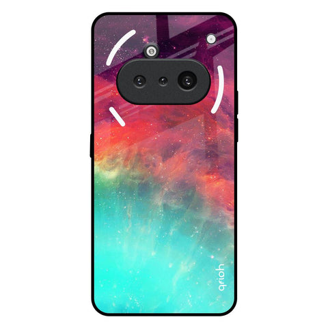 Colorful Aura Nothing Phone 3a Glass Back Cover Online