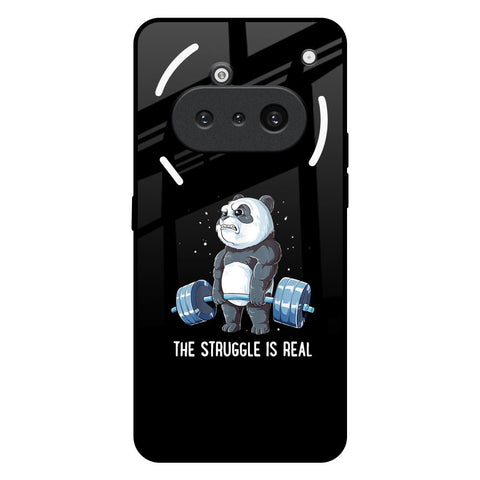 Real Struggle Nothing Phone 3a Glass Back Cover Online