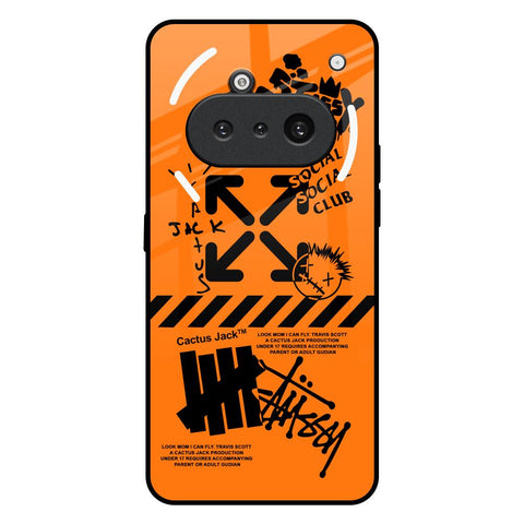 Anti Social Club Nothing Phone 3a Glass Back Cover Online