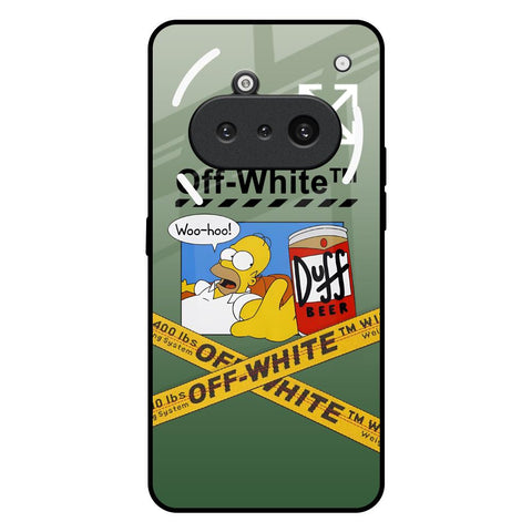 Duff Beer Nothing Phone 3a Glass Back Cover Online