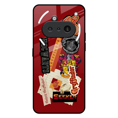 Gryffindor Nothing Phone 3a Glass Back Cover Online