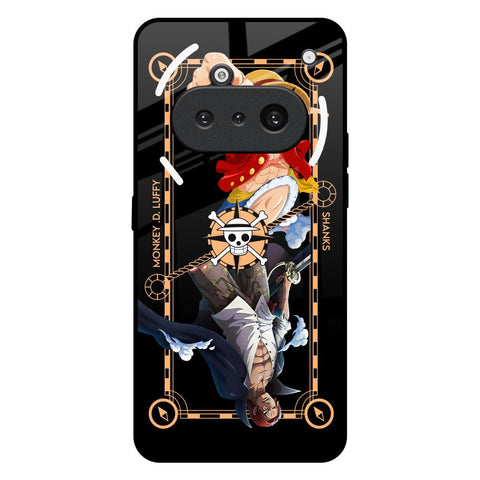 Shanks & Luffy Nothing Phone 3a Glass Back Cover Online