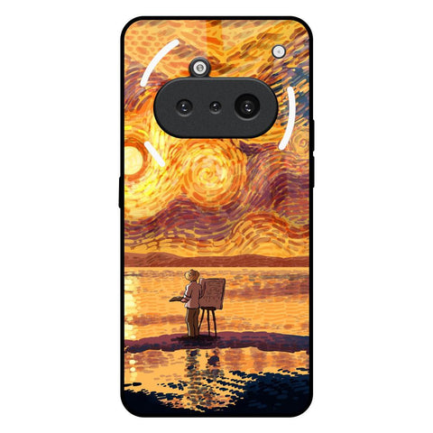 Sunset Vincent Nothing Phone 3a Glass Back Cover Online