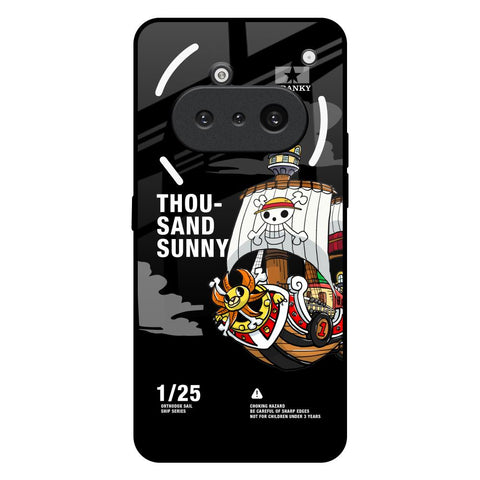 Thousand Sunny Nothing Phone 3a Glass Back Cover Online