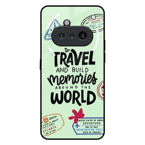 Travel Stamps Nothing Phone 3a Glass Back Cover Online