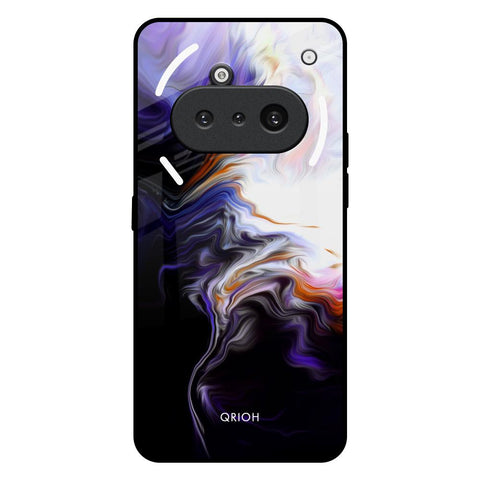 Enigma Smoke Nothing Phone 3a Glass Back Cover Online