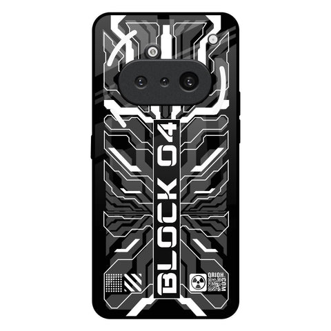 Monochrome Magic Nothing Phone 3a Glass Back Cover Online