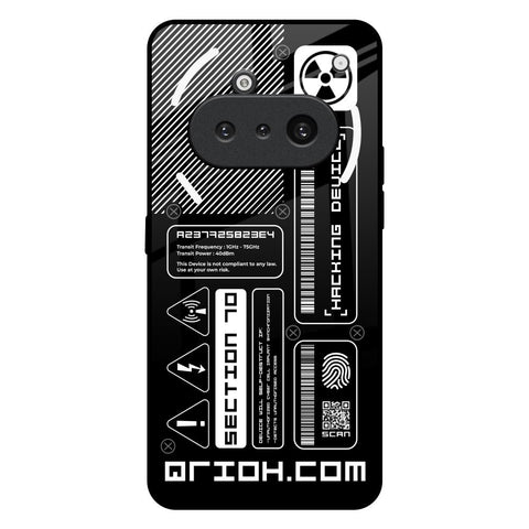 Futuristic Art Nothing Phone 3a Glass Back Cover Online
