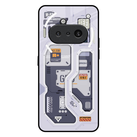 Tech Savvy Nothing Phone 3a Glass Back Cover Online