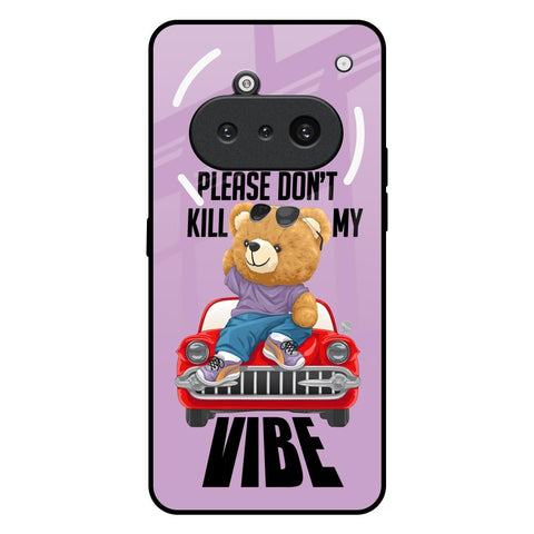 Don't Kill My Vibe Nothing Phone 3a Glass Back Cover Online