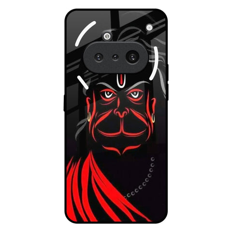 Lord Hanuman Nothing Phone 3a Glass Back Cover Online