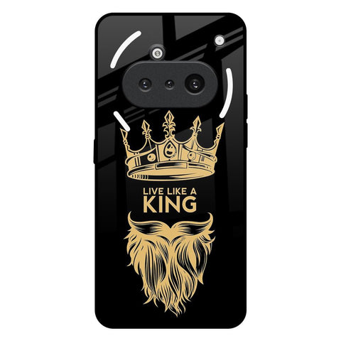 King Life Nothing Phone 3a Glass Back Cover Online