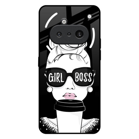 Girl Boss Nothing Phone 3a Glass Back Cover Online