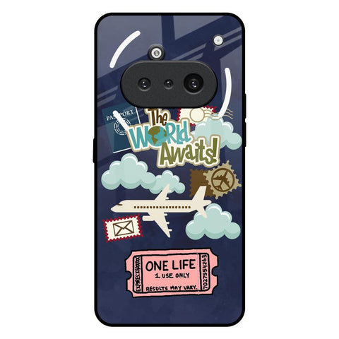 Tour The World Nothing Phone 3a Glass Back Cover Online