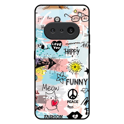 Just For You Nothing Phone 3a Glass Back Cover Online