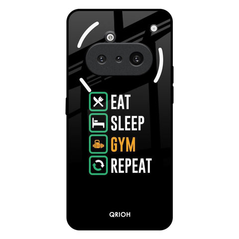 Daily Routine Nothing Phone 3a Glass Back Cover Online