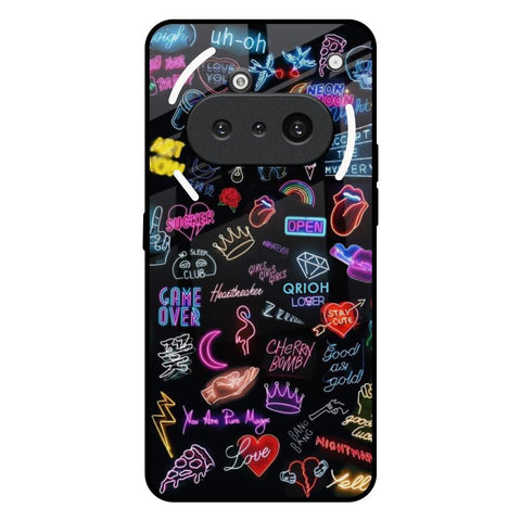 Accept The Mystery Nothing Phone 3a Glass Back Cover Online