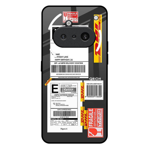 Cool Barcode Label Nothing Phone 3a Glass Back Cover Online