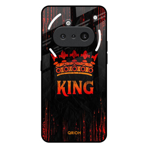 Royal King Nothing Phone 3a Glass Back Cover Online