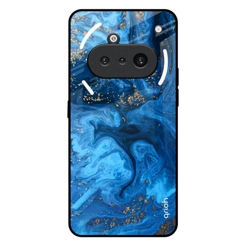 Gold Sprinkle Nothing Phone 3a Glass Back Cover Online