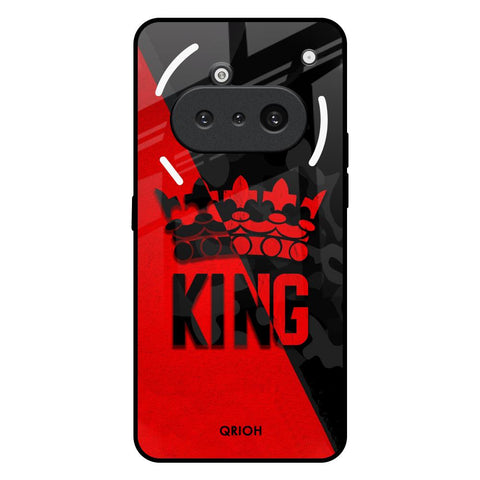 I Am A King Nothing Phone 3a Glass Back Cover Online