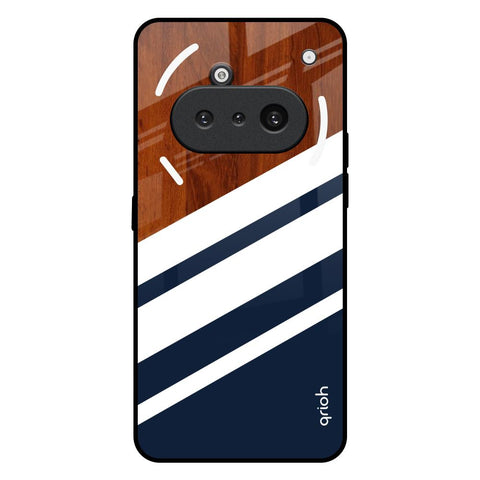 Bold Stripes Nothing Phone 3a Glass Back Cover Online