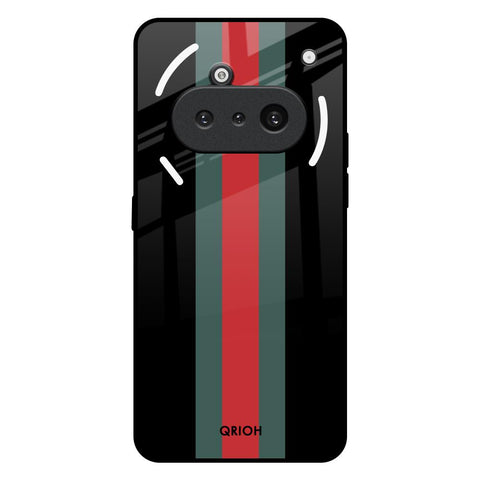 Vertical Stripes Nothing Phone 3a Glass Back Cover Online