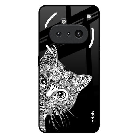Kitten Mandala Nothing Phone 3a Glass Back Cover Online