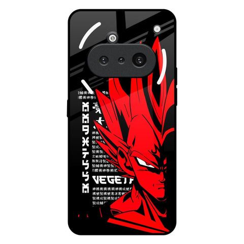 Red Vegeta Nothing Phone 3a Glass Back Cover Online