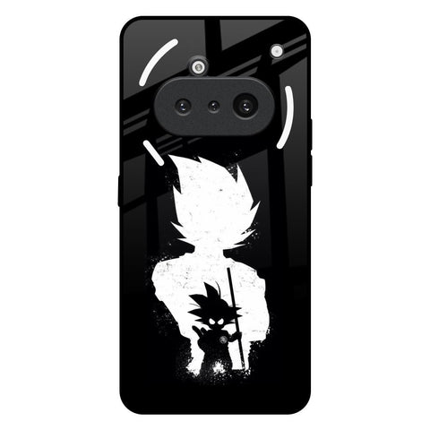 Monochrome Goku Nothing Phone 3a Glass Back Cover Online