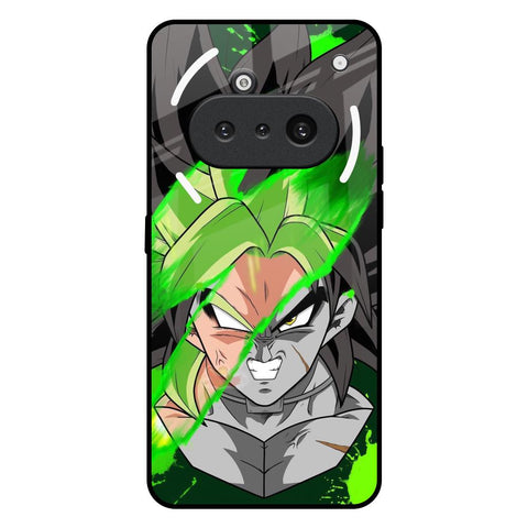 Anime Green Splash Nothing Phone 3a Glass Back Cover Online