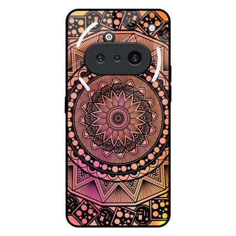 Floral Mandala Nothing Phone 3a Glass Back Cover Online