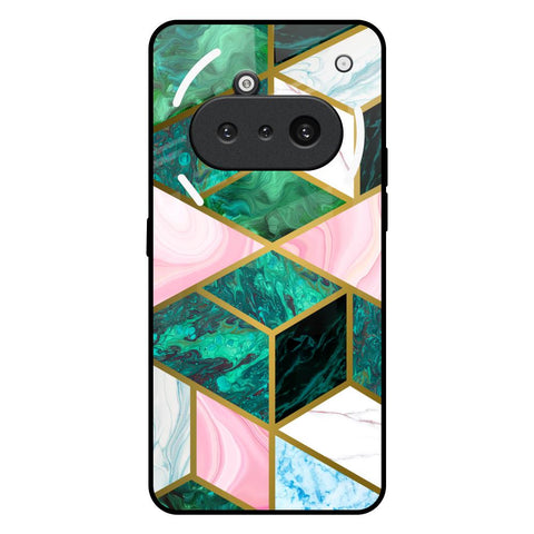 Seamless Green Marble Nothing Phone 3a Glass Back Cover Online