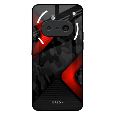 Modern Camo Abstract Nothing Phone 3a Glass Back Cover Online