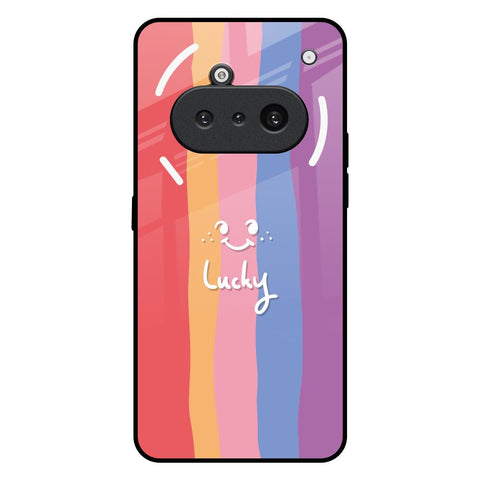 Lucky Abstract Nothing Phone 3a Glass Back Cover Online