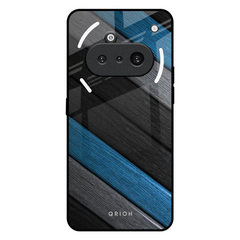 Multicolor Wooden Effect Nothing Phone 3a Glass Back Cover Online