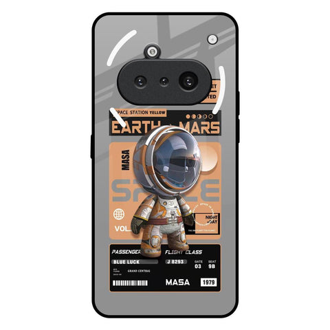 Space Ticket Nothing Phone 3a Glass Back Cover Online
