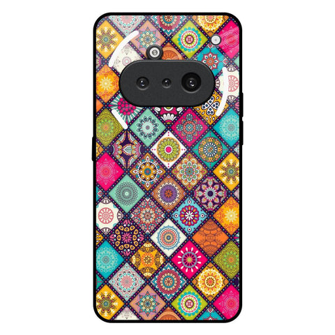 Multicolor Mandala Nothing Phone 3a Glass Back Cover Online