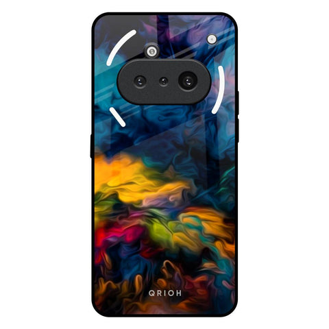 Multicolor Oil Painting Nothing Phone 3a Glass Back Cover Online