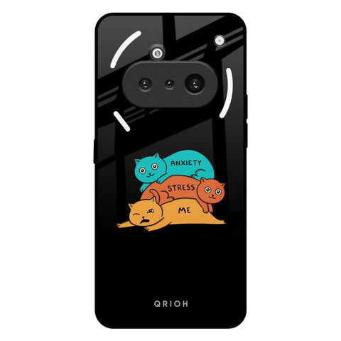 Anxiety Stress Nothing Phone 3a Glass Back Cover Online