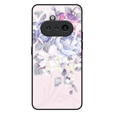 Elegant Floral Nothing Phone 3a Glass Back Cover Online