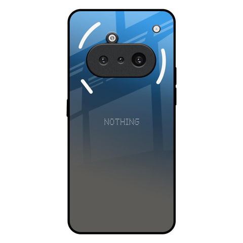 Blue Grey Ombre Nothing Phone 3a Glass Back Cover Online
