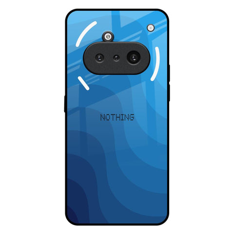 Blue Wave Abstract Nothing Phone 3a Glass Back Cover Online