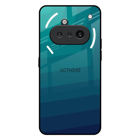 Green Triangle Pattern Nothing Phone 3a Glass Back Cover Online