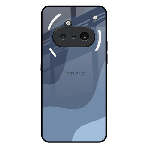 Navy Blue Ombre Nothing Phone 3a Glass Back Cover Online