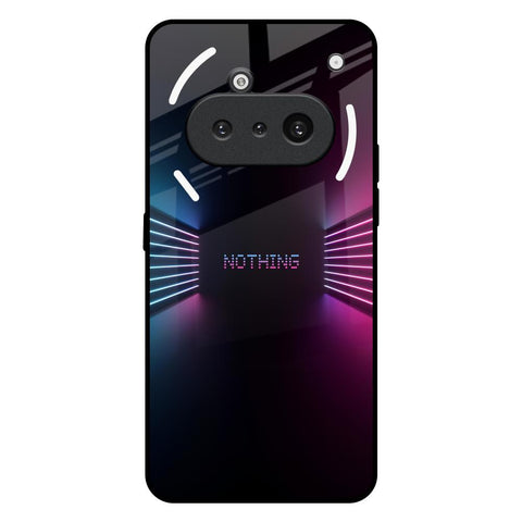 Disco Line Nothing Phone 3a Glass Back Cover Online