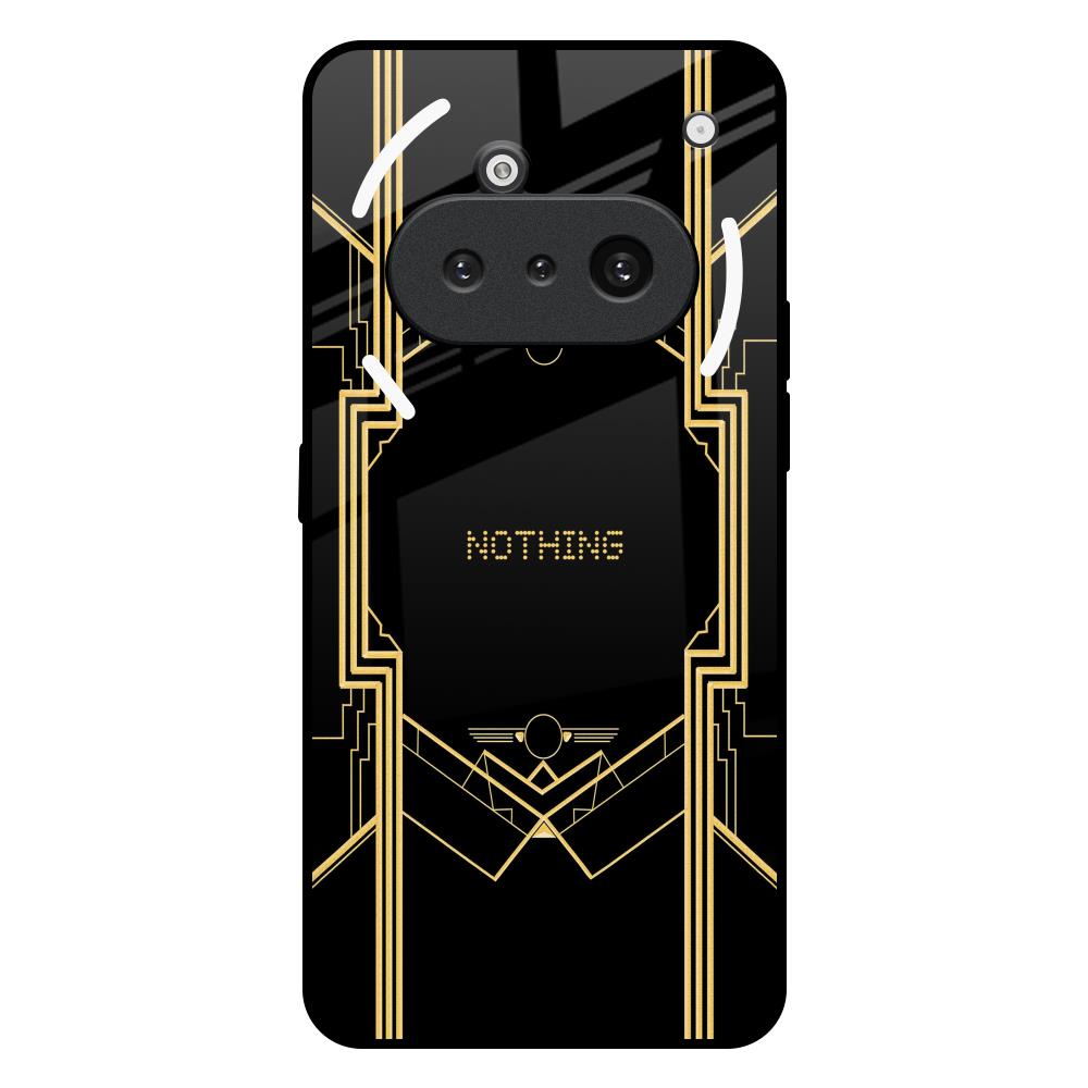 Sacred Logo Nothing Phone 3a Glass Back Cover Online